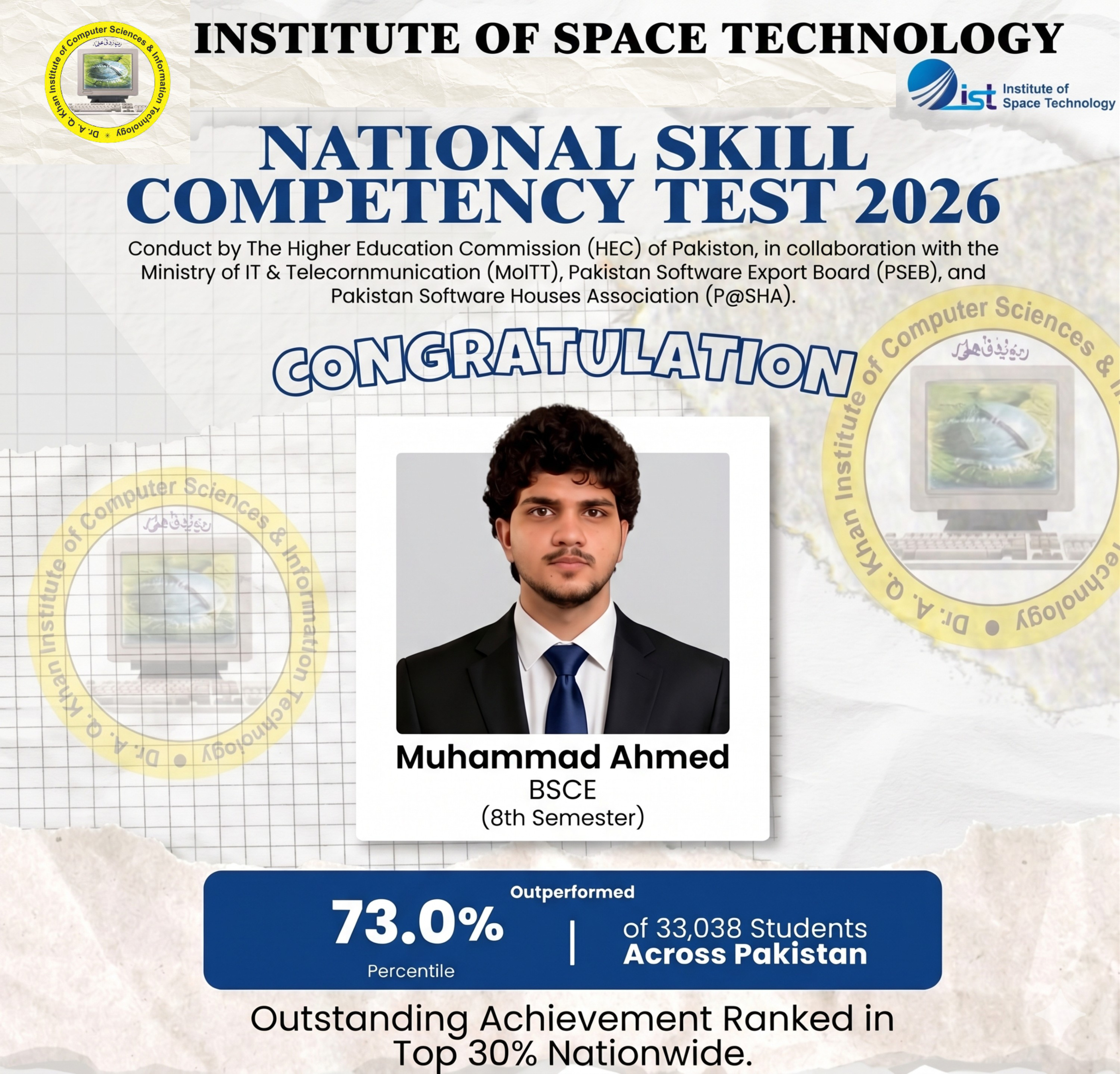 National Skill Competency Test 2026 certificate preview